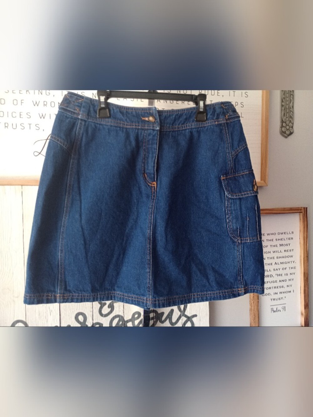 Vintage Denim Skort Size 10 Westbound Shorts Skirt